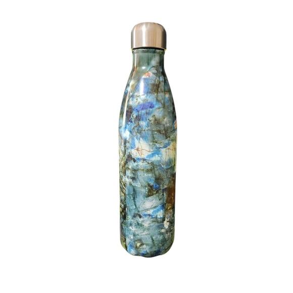 Swell Original Steel Water Bottle 25 oz Blue  Brown - Picture 1 of 6